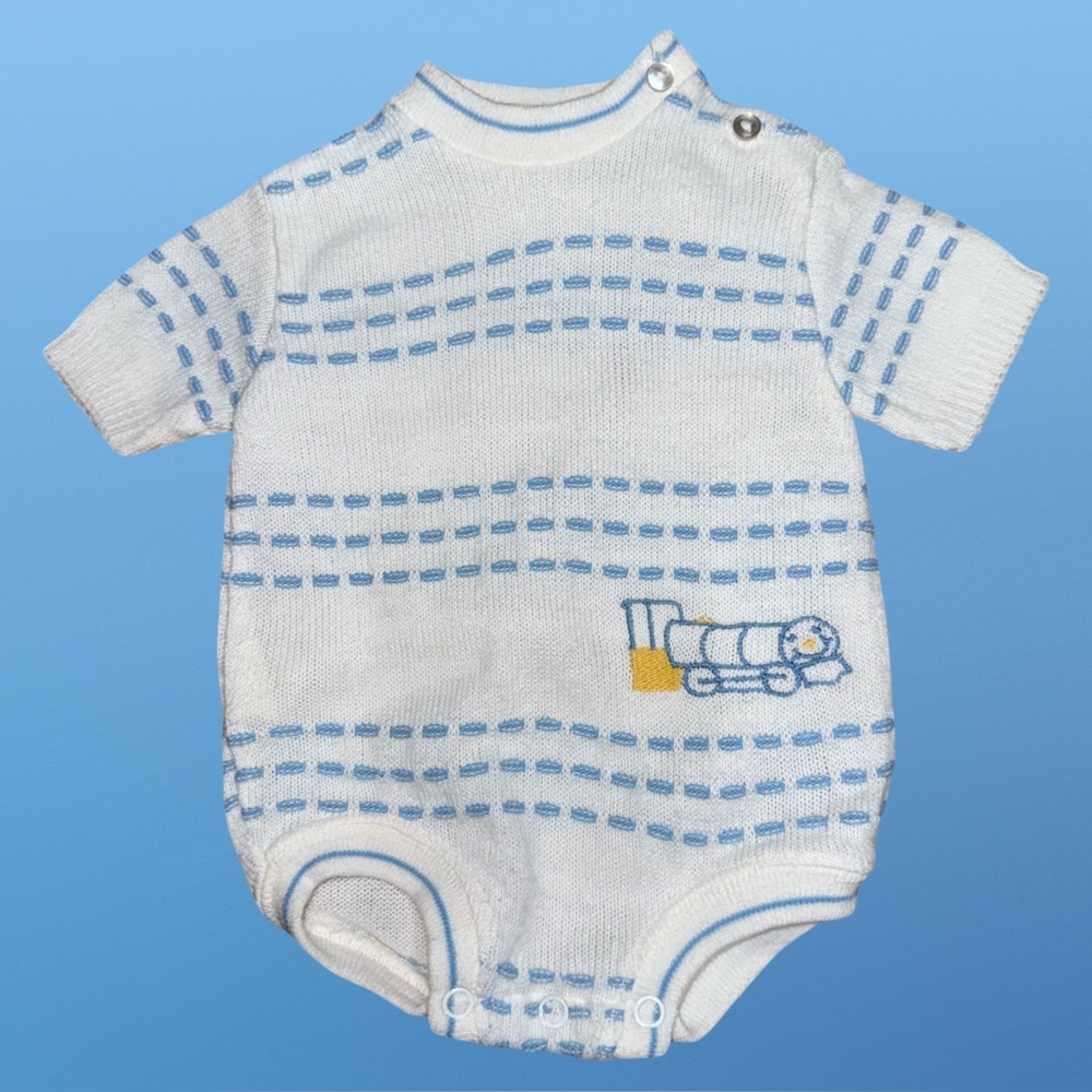 Vintage Doe Spun Baby Knit Bodysuit